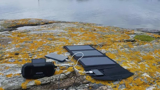 solcellsladdare mobil