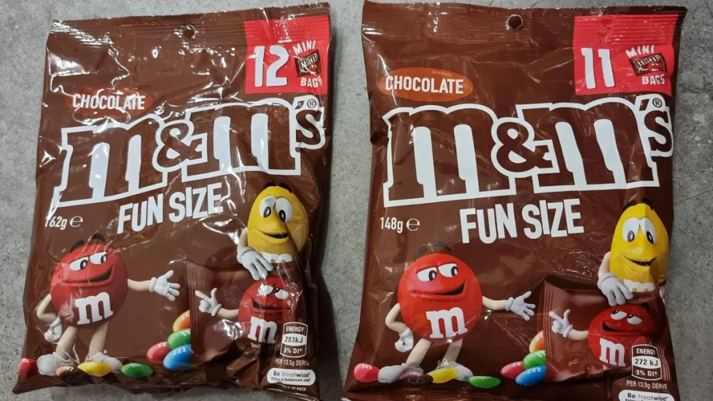 Kaffe, godis och bröd – varor som krympts mest